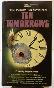 Ten Tomorrow Science Fiction Paperback Book by Roger Elwood from Fawcett 1973 - Imagen 1 de 3
