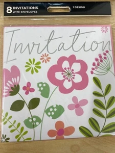 Invitations with Envelopes 8 pack - Picture 1 of 1