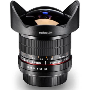 Walimex Pro 8mm/3,5 CS2 Pez para Nikon D5300 D5200 D5100 D5000 D3200 D3100 - Imagen 1 de 1