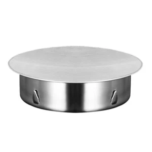 Stove Pipe Lid Stainless Steel Chimney Closure Heat Insulated Chimney Caps 180mm - Picture 1 of 8