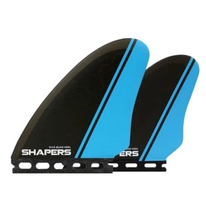 Aletas Shapers - DVS Keel Quad (pestaña única) - Azul - Aletas para tabla de surf - Surf - Nuevo - Imagen 1 de 1