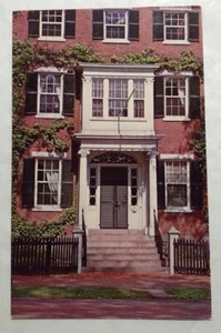 Doorway On Chestnut Street Salem, Massachusetts Postal (W1) - Imagen 1 de 2