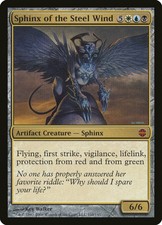 1X Sphinx of the Steel Wind Alara Reborn SP Chinese MTG CARD
