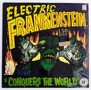 ELECTRIC FRANKENSTEIN Conquers The World LP 150 Gram Vinyl Reissue GET HIP - Picture 1 of 3