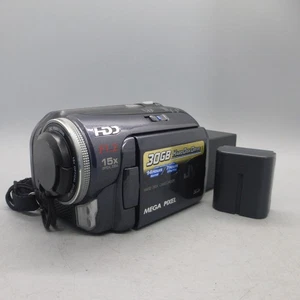 JVC Everio GZ-MG50EK Handheld High Definition HDD Camcorder Black Tested - Picture 1 of 9