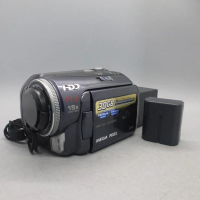 JVC Everio GZ-MG50EK Handheld High Definition HDD Camcorder Black Tested - Image 1 of 4