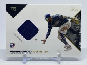 Fernando Tatis Jr 2019 Topps X Tatis Jr 0.23 gioco usato Relic Rookie RC Padres - Foto 1 di 2