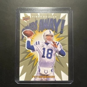 2009 Upper Deck First Edition Bombs Away! Peyton Manning #BA-12 Colts Card - Picture 1 of 2