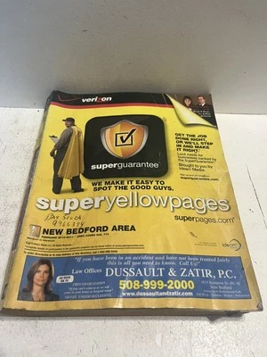 - Verizon 2010/11 Phone Book Newbedford Massachusetts Advertising Free Shipping  - Image 1 of 4