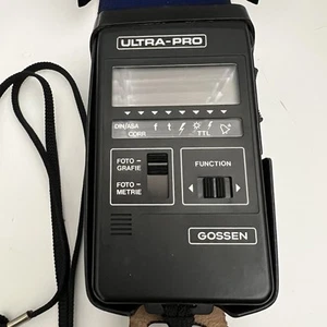 Gossen Ultra Pro Professional Light Flash Meter With Case - Made In Germany - Picture 1 of 19