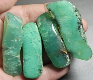 Chrysoprase Tumbled Parcel Marlborough QLD Lapidary 67.1 Grams Australian Green - Bild 1 von 18