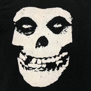 T-Shirt Misfits Fiend Totenkopf schwarz Large Port & Company Band Tee - Bild 1 von 6