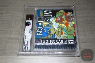VGA GOLD 85+ NM+ - Breath of Fire IV 4 PlayStation 1, PS1 2000 NEW! - RARE! - Image 1 of 4
