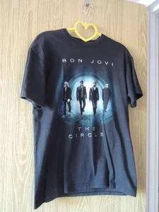 Bon Jovi the Circle Tour 2010 - O2 Arena - Black T-Shirt - Small - Picture 1 of 3