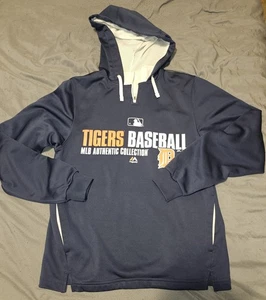 Majestic Detroit Tigers Hoodie Size Mens S MLB Genuine Merchandise Authentic - Picture 1 of 12