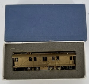 HO Brass Hunington Models Double Truck Interurban Snow Sweeper No Box Real Nice - Picture 1 of 8