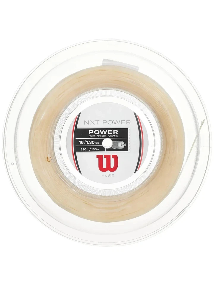 Carrete de cuerda de tenis Wilson NXT Power 16/1,30 - natural, 660' Foto 1 de 1