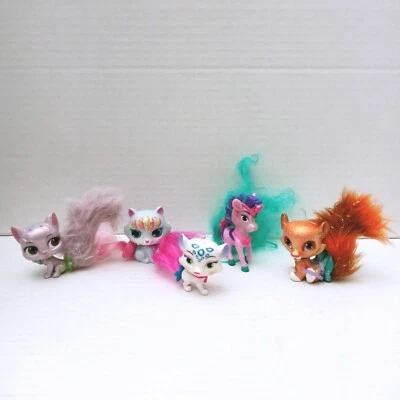 Disney Princess Palace Pets Меховые Милые Хвосты Друзья Лили Тапочки Лот из 5 - Изображение 1 из 4