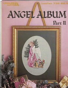 Leisure Arts Leaflet 732 Angel Album Part II Cross Stitch Pattern - Picture 1 of 1