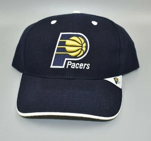 Gorra Indiana Pacers Vintage Twins Enterprise Strapback - Nueva con etiquetas - Imagen 1 de 5