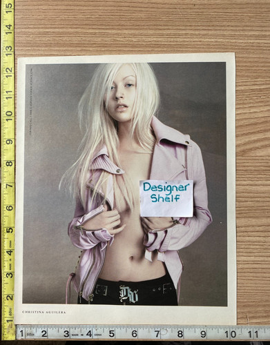 Chirstina Aguilerra Per Versace Giacca Rosa Stampa Scena Pubblicità