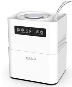 Top Fill 5L Evaporative Humidifier for Baby Nursery Bedroom, No Mist... Digital - Picture 1 of 5