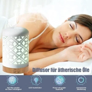 Diffusor für ätherische Öle - Aroma Diffuser farbiges LED 7 Farben Lichter - Bild 1 von 5