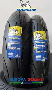 COPPIA 120/60 ZR17 55W + 160/60 ZR17 69W DOT 2025/24 PILOT POWER 2CT BIMESCOLA - Afbeelding 1 van 6