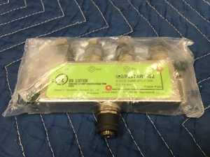 NEW - DirecTV 4-Way SWM Approved Splitter, 2-2150MHz (MSPLIT4R1-02) - Picture 1 of 3