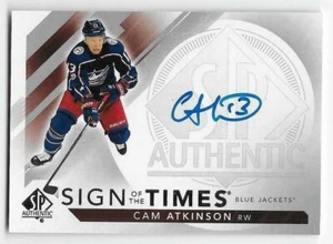 17/18 SP AUTHENTIC SIGN OF THE TIMES AUTOGRAPH (#SOTTAM-SOTTZH) U-Pick From List - Picture 1 of 4