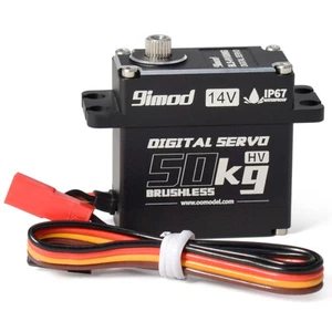 9imod 50KG BLS-HV50MG 14V HV Brushless Digital Servo for 1/5 RC Car Boat Robot - Picture 1 of 14