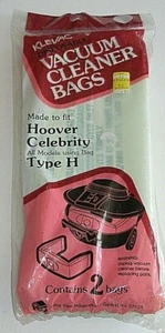 Bolsas para aspiradora Klevac Hoover Celebrity tipo H 2 bolsas selladas - Imagen 1 de 4