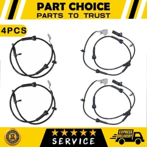 4X FRONT &REAR ABS SPEED SENSOR Fits NISSAN X-TRAIL II T31 2.0 2.5 4X4 2007-2013 - Picture 1 of 10