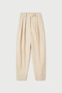 Lee Mathews The Spencer Pleat Front Cocoon Pant Size 0 - Picture 1 of 4