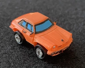 Micro Machines Jaguar XJS Galoob Vintage 1986 Orange Good Condition Free Ship - Picture 1 of 6