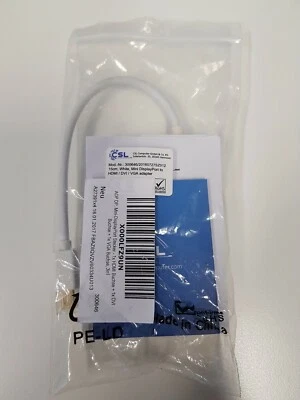 NEU CSL 3in1 Mini Display Port zu HDMI+DVI+VGA Adapter / Konverter für PC & MAC - Bild 1 von 2