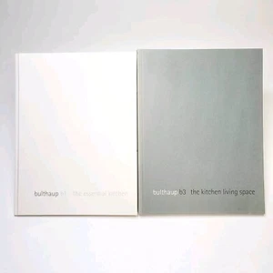 Bullthaup b1 & b3 The Essential Kitchen Hardcover Exhibition Design Catalog - Foto 1 di 12