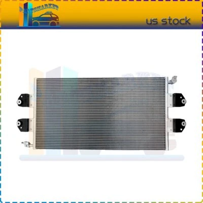 AC Condenser For 03-14 Chevrolet Express 1500 03-19 GMC Savana 2500 Aluminum - Image 1 of 4