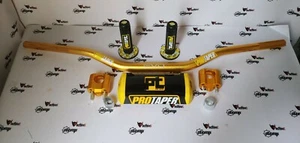 Pro Taper Motocross Enduro Lenker, Griffe, Pad und Klemmen lange Stangen FATBAR - Bild 1 von 4