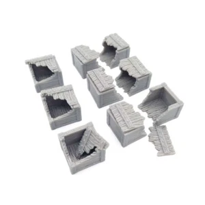 Wargaming minatures terrain scenery Damaged Boxes LOTR for D&D WFB - Picture 1 of 5