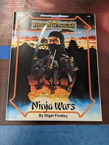 Ninja Wars con mapa Oriental Adventures Forgotten Realms AD&D FROA1 9307 TSR - Imagen 1 de 3