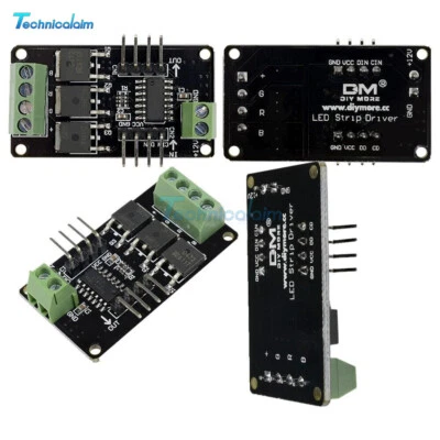 1/2/5PCS Full Color RGB LED Strip Driver Module Shield for Arduino STM32 AVR New - Bild 1 von 4