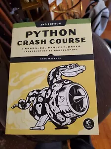 Python Crash Course Paperback by Eric Matthes - Picture 1 of 3
