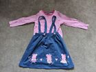 Peppa Pig Outfit Top And Skirt Age 4-5 Years