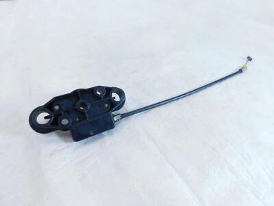 Kawasaki Ninja ZX-11 ZX1100 GPZ1100 Rear Seat Lock Latch Striker & Cable Line - Image 1 of 4