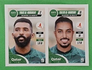2022 3R Qatar World Cup FIFA #146 FIRAS AL-BURAIKAN / SALEM AL-DAWSARI Sticker - Picture 1 of 2