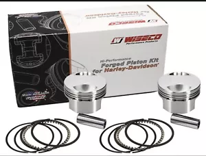 Wiseco +0.02" 3.518" Domed Piston Kit Harley Sportster 1100 1200 1986-2003 - Picture 1 of 5