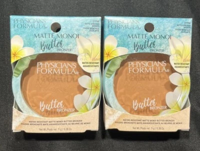 Lot Of 2 -Physicians Formula Matte Monoi Butter Bronzer, Sunkissed - Image 1 of 2