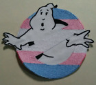 Trans Embroidered Ghostbusters No Ghost Patch  [iron on]