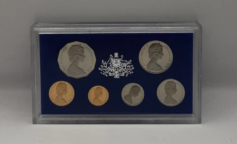 1976 Royal Australian Mint Proof Coin Set Cover